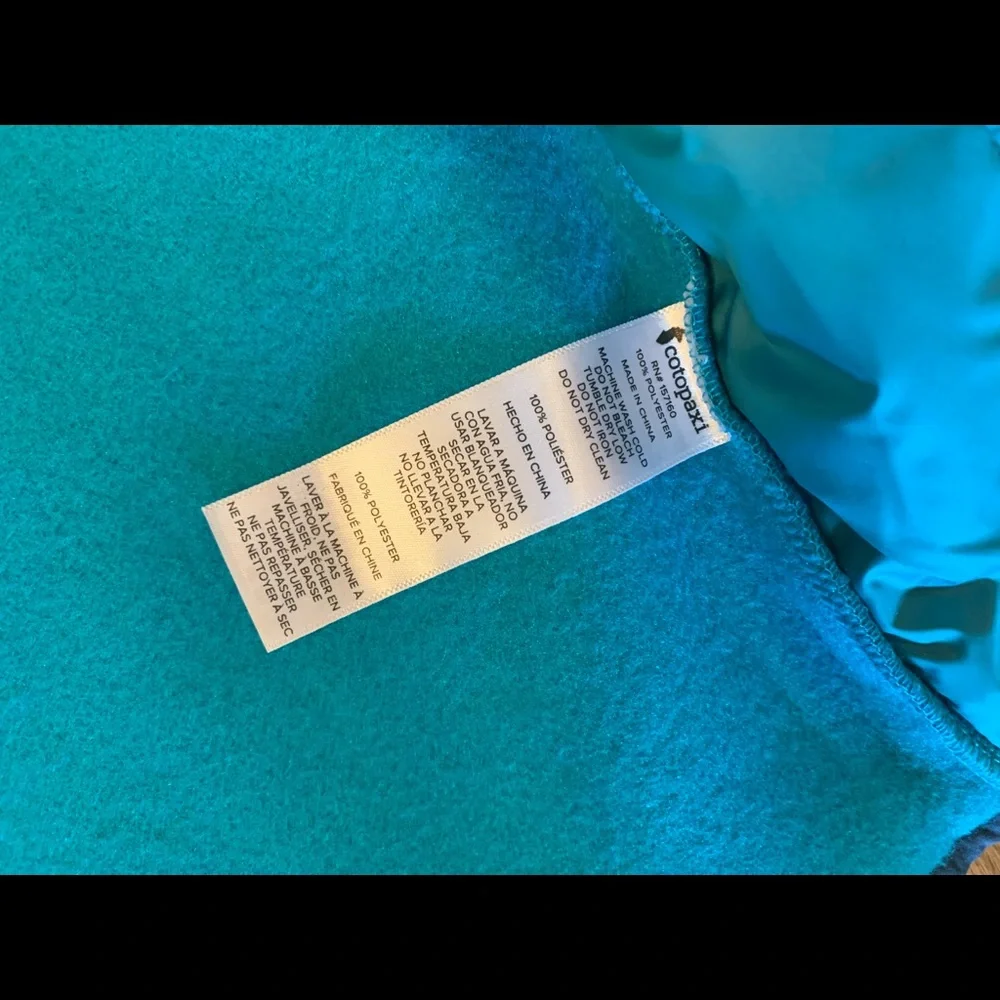 Women's Cotopaxi Teca Fleece Jacket Water Repellent New Cotopaxi fleece - Picture 9 of 13